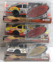 3 2005 Racing Champions 1/24 Scale Die Cast Nascar Models | Includes #01 Joe Nemechek, #57 Brian Vickers, & #14 John Andretti | Figures Measure Roughly 8&frac12;" Long