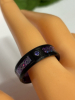 Titanium Steel Vibrant Purple Dragon Design Ring Size 13 - 3