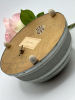 Vintage Powder Puff Jewelry Box. Works Plays &lsquo;&rsquo; Tzena Tzena / Queens Prize Willowbrook Carnival 1953 - 6