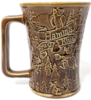 Vintage REDWING USA Hamm's Krug Klub Bear Beer Mug / Stein - 5" Tall