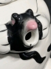 Fun Pier1 Cartoon Chubby With Mouse Spout Teapot - 6.5" Tall, No Chips or Cracks, Crazing Present Throughout - 2