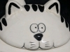 Fun Pier1 Cartoon Chubby With Mouse Spout Teapot - 6.5" Tall, No Chips or Cracks, Crazing Present Throughout - 3