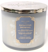 New White Barn EUCALYPTUS SNOWFALL 3-Wick Scented Candle - 411g