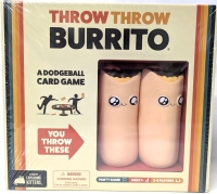 New THROW THROW BURRITO A Dodgeball Card Game for 2-6 Players By The Creator of Exploding Kittens