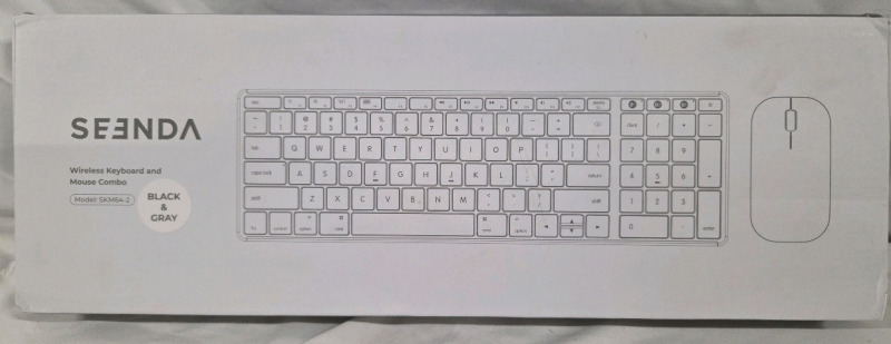 New in Box | Wireless Keyboard and Mouse Combo | Colour: Black