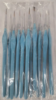 11 New | Fine Tip Paint Brushes 8" long