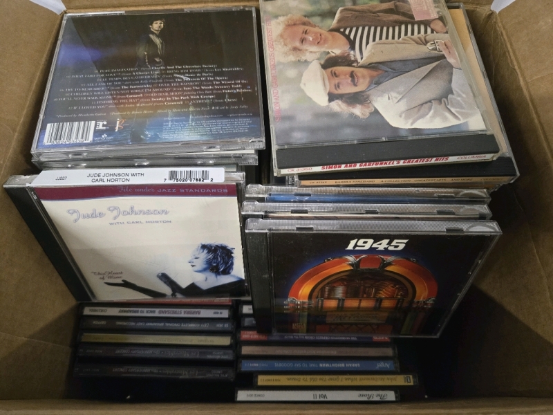 75+ | Assorted Music Cds | Incluces Elton John, David Foster,Abba, Simon & Garfunckels & Many, Many More!