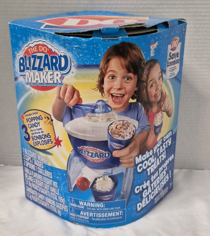 As New Dairy Queen Blizzard Maker - Make Your Own Cool Tasty Treats
