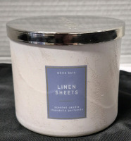 New White Barn Candle Linen Sheets Scent 411g