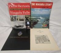 4 |1975- 1993 - History Of Niagara Falls, Canada Books | Includes 3 Paperback Books & 1 Hardcover