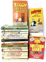 17 Vintage MAD MAGAZINE, Ziggy, H&auml;gar the Horrible & How To Win At Nintendo Games Paperback Books