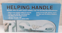New Helping Handle Suction Safety Bars | Box Measures 12" Wide, 6&frac12;" Tall