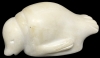 Vintage Signed & Numbered R. BOWMAN 1492 Soapstone Chubby Seal - 4.4" Long &times; 2" High