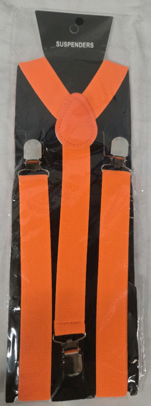 New | Men / Ladies Plain Trousers Braces Adjustable 25mm Width
