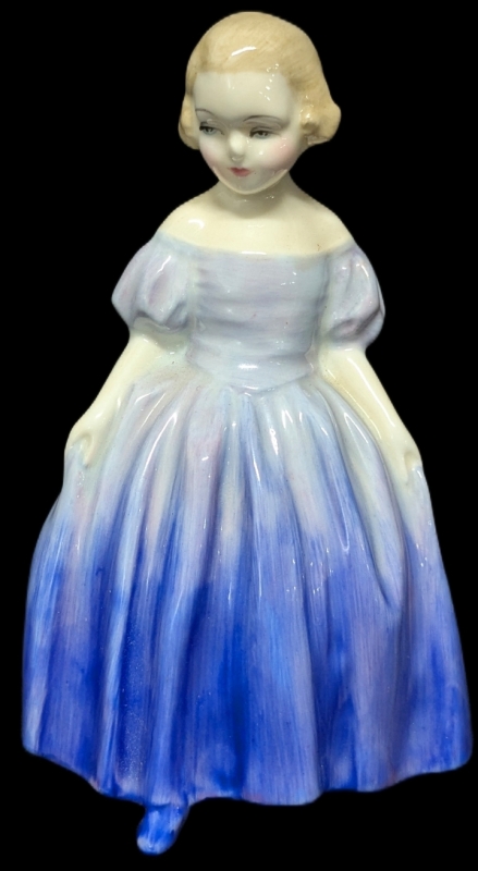 ROYAL DOULTON "Marie" H.N. 1370 Bone China Porcelain Figure - 4.75" Tall, No Chips or Cracks
