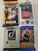 4 New | Assorted Trading Card Packs | Includes 2021-25 NBA, FIFA, & MLB ( Topps & Panini )