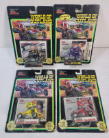 Four (4) Vintage 1993 World of Outlaws Sprint Car Diecast Cars , 1:64 Scale . Sealed