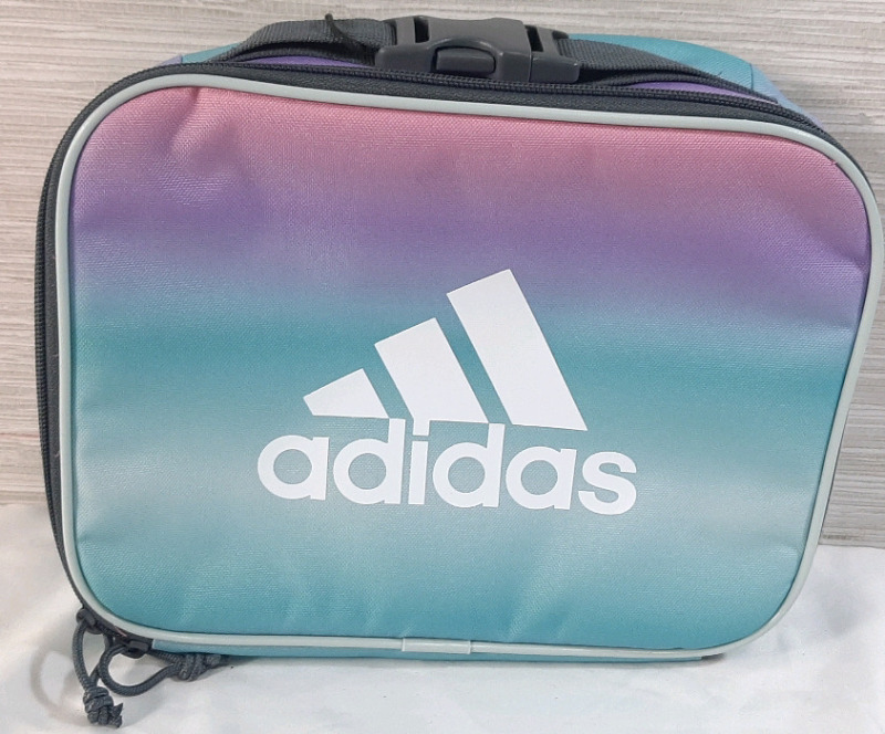 New Adidas Gradient Color Thermal Lunch Bag | Measures 8" Tall, 11" Wide