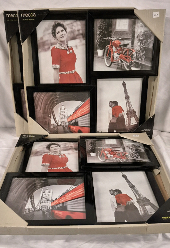 3 New Mecca Frames 21 x 20" Retail Value $59