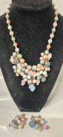 Stunning Vintage Necklace & Earring Set
