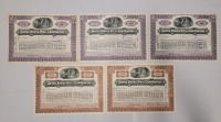 Vintage 1938/39 United States Steel Corporation Common Capital Stock Bonds .