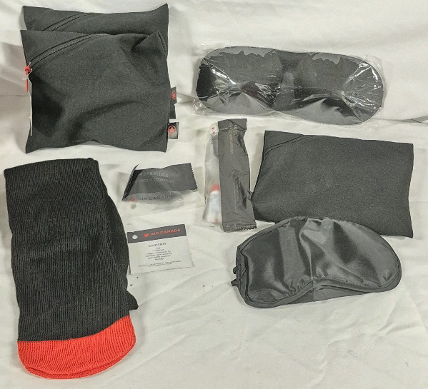3 New Air Canada Travel Kits & New Eye Mask