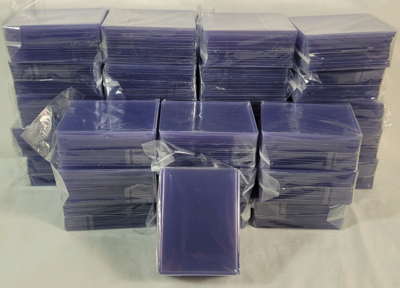 30 Packs New Trading Card Toploaders . 30-Packs , 25 per pack (750 total) . Holders upto 2&frac34;"&times;3&frac34;" trading cards