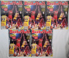 Five (5) 1990 - 1991 Panini NBA Basketball Sticker Album w/Stickers , Premier Edition . All 5 Sealed , Never Opened