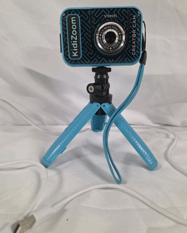 As New | VTech KidsZoom Creator Cam | Includes Fun Games to Play! | Measures 7" Tall