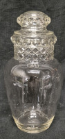 Vintage Apothecary Glass Jar - 12.25" Tall