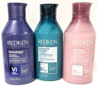 [See Description] 3 Redken Hair Products : Blondage Violet Pigment Shampoo, Volume Injection Shampoo & Extreme Length Conditioner