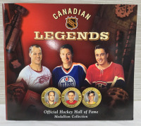 2004 | NHL Hockey Canadian Legends | Offical Hockey Hall Of Fan Medallion Collection