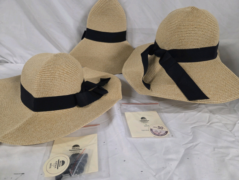 3 New | Size Medium 50+ UPF Sun Hats