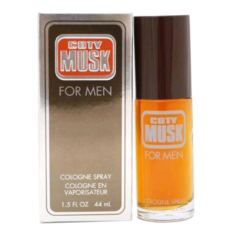 New Coty MUSK Cologne Spray for Men - 44ml