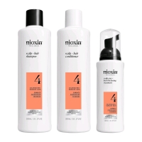 As-New NIOXIN Scalp + Hair Thickening System Set for Natural, Colored, & Damaged Hair with Light to Progressed Thinning | See Description