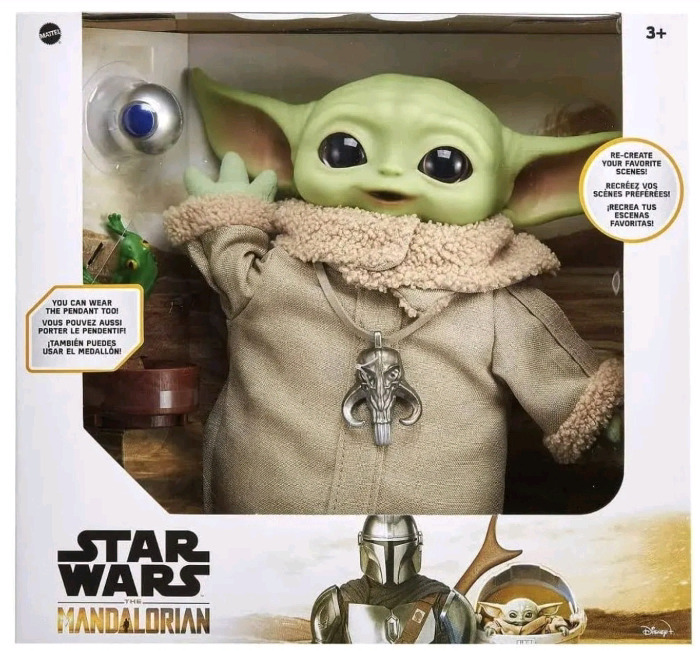 New | Star Wars The Mandalorian "The Child" Grogu Plush Adventure Bundle | Box Measures 15" x 14"