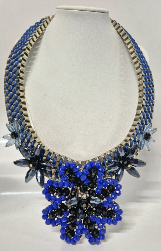 Vintage Statement Necklace 18.5" Long