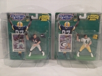 2 Vintage Starting Lineup 2000-2001 Football Collectables | Brian Griese & Brett Favre