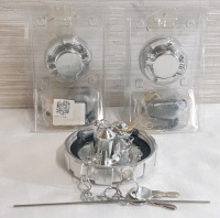 New 4" Locking Diesel Fuel Cap w/ Matching Keys & 2 Fuel Pressure Caps w/ Extra Pieces