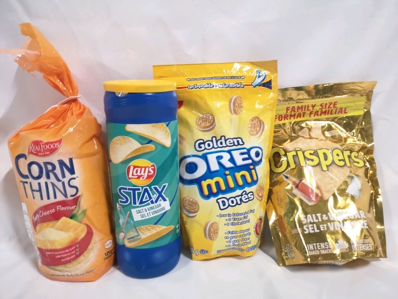 New Chips and Cookies - Lay's Stax, Crispers, Oreo's & Corn Thins