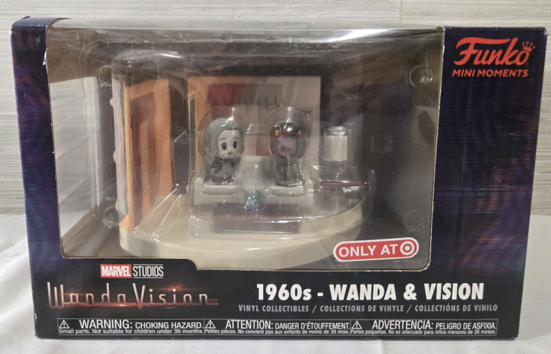 New In Box| Marvel Funko Mini Momemts 1960's-Wanda & Vision Vinyl Collectibles
