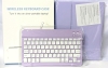 As-New in Box | Harvopu Keyboard Case Compatible with iPad Air 11-inch M2/ 10.9 Inch Air 5th 4th Generation Case with Keyboard-Backlit Detachable, Folio Cover with Pencil Holder for Air 11 2024/Air 5/Air 4 (Purple) - 2