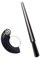 Ring Sizer UK / US / EU / HK Ring Measurement Tool and Finger Ring Gauge Kit