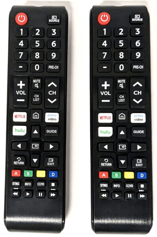 2 As-New Universal Samsung-TV-Remote, BN59-01315J Remote Replacement for All Samsung LCD LED HDTV 3D Smart TVs