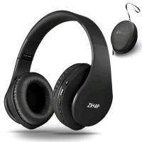 As-New ZIHVIO WH-816 Bluetooth Over-Ear Headphones,Foldable Wireless and Wired Stereo Headset Micro SD/TF, FM