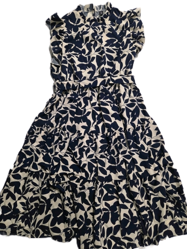 New | Size 3XL Women's Wonderful Short Sleeve Floral Dress
