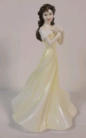 Royal Doulton " Chelsea Kathryn " Figurine , H.N. 4040 . Signed on Bottom . Measures 8 1/4" tall