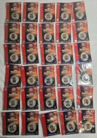 30pcs 2005 Sealed | NFL Football Complete Superstars Madallion Collection Full Set