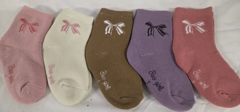 5 New | Size 1-3Y Kids Socks