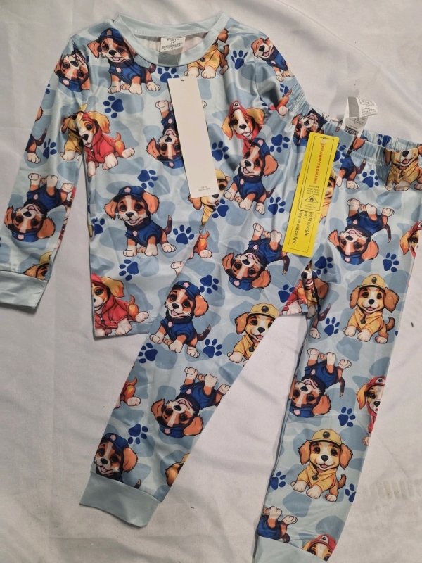 New | Size 5Y Kid's Puppy Pajamas